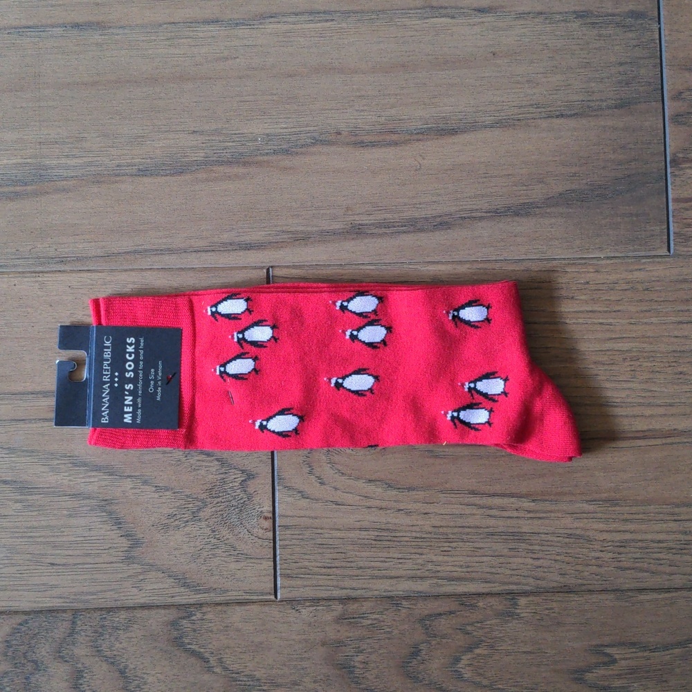 Banana Republic Christmas Socks